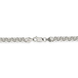 Sterling Silver 6mm Round Spiga Chain-WBC-QSP250-30