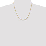 14k 1.85mm D/C Quadruple Rope Chain-WBC-QTR014-20