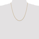 14k 1.85mm D/C Quadruple Rope Chain-WBC-QTR014-22