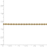 14k 2.25mm D/C Quadruple Rope Chain-WBC-QTR018-18