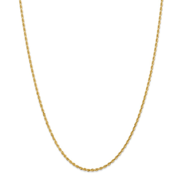 14k 2.25mm D/C Quadruple Rope Chain-WBC-QTR018-18