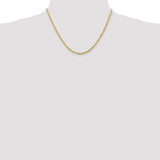 14k 2.75mm D/C Quadruple Rope Chain-WBC-QTR021-18