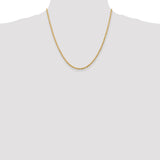 14k 2.75mm D/C Quadruple Rope Chain-WBC-QTR021-20