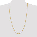 14k 2.75mm D/C Quadruple Rope Chain-WBC-QTR021-30