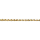 14k 3.0mm D/C Quadruple Rope Chain-WBC-QTR023-16