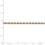 14k 3.0mm D/C Quadruple Rope Chain-WBC-QTR023-9