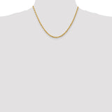 14k 3.35mm D/C Quadruple Rope Chain-WBC-QTR025-18