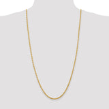 14k 3.35mm D/C Quadruple Rope Chain-WBC-QTR025-30