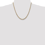 14k 4mm D/C Quadruple Rope Chain-WBC-QTR030-20