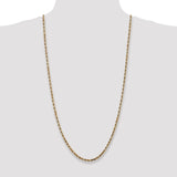 14k 4mm D/C Quadruple Rope Chain-WBC-QTR030-30