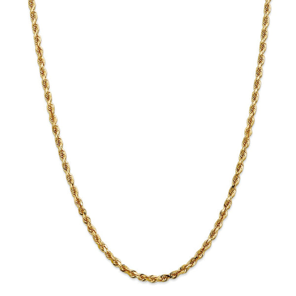 14k 4mm D/C Quadruple Rope Chain-WBC-QTR030-20