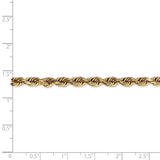 14k 4.5mm D/C Quadruple Rope Chain-WBC-QTR035-24