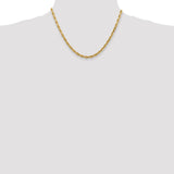 14k 4.5mm D/C Quadruple Rope Chain-WBC-QTR035-18