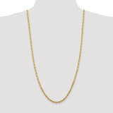 14k 4.5mm D/C Quadruple Rope Chain-WBC-QTR035-30