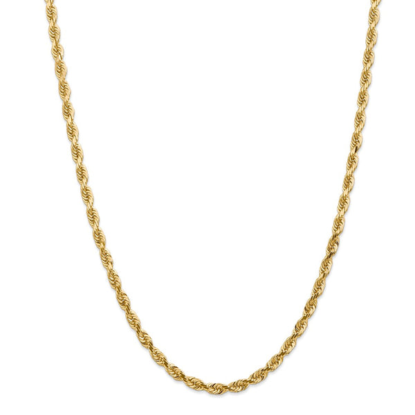 14k 4.5mm D/C Quadruple Rope Chain-WBC-QTR035-24