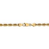 14k 5.0mm D/C Quadruple Rope Chain-WBC-QTR040-22