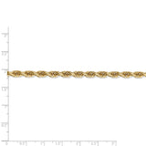 14k 5.0mm D/C Quadruple Rope Chain-WBC-QTR040-24