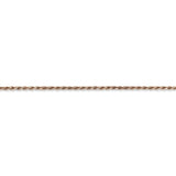 14k Rose Gold 1.5mm D/C Machine-made Rope Chain-WBC-R012-18