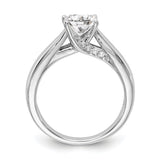 14k Engagement Solitaire Ring White 0.80ctw. WBC-RM1945E-050