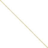 14K 1.7mm Ropa Chain Anklet-WBC-RPA028-10