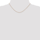 14k Rose Gold .70mm Box Chain-WBC-RSC1-16