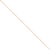 14k Rose Gold 1.0mm D/C Cable Chain-WBC-RSC20-10