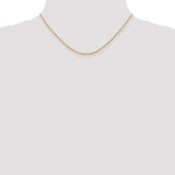 14K Rose Gold 1.1mm Ropa Chain-WBC-RSC27-16