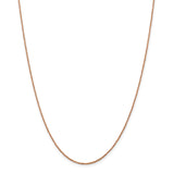 14K Rose Gold 1.1mm Ropa Chain-WBC-RSC27-16