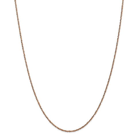 14K Rose Gold 1.7mm Ropa Chain-WBC-RSC28-16