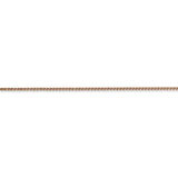 14k Rose Gold 1.00mm D/C Spiga Chain-WBC-RSC4-18