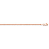 14k Rose Gold 1.25mm Solid Polished Spiga Chain-WBC-RSC41-20