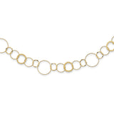 14K Yellow Combo Circle Chain-WBC-SF1668-24