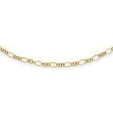 14k Oval Link Necklace-WBC-SF1839-18
