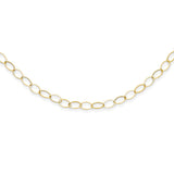 14k Oval Link Necklace-WBC-SF1848-18