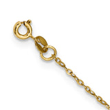 14k Yellow Gold Fancy 18 inch Necklace-WBC-SF2427-18