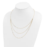 14k Polished Fancy Necklace-WBC-SF2491-19.5