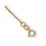 14k Polished Bow 16.5 inch Necklace-WBC-SF2537-16.5