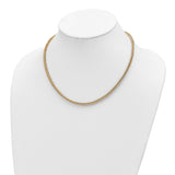 14K Polished D/C Fancy Link Necklace-WBC-SF2809-18