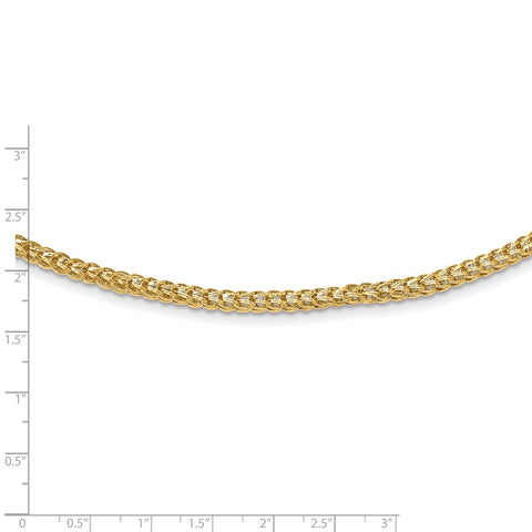 14K Polished Fancy Link Necklace-WBC-SF2810-18