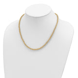 14K Polished Fancy Link Necklace-WBC-SF2840-18.5