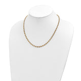 14K Polished Fancy Link Necklace-WBC-SF2844-18