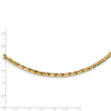 14k Polished Fancy 3.5mm Round Box Necklace-WBC-SF2856-17