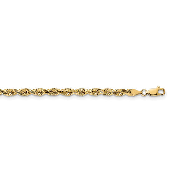 14k 3.75mm D/C Silky Quintuple Rope Chain-WBC-SKRD030-20