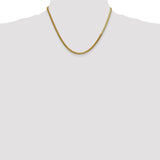 14k 3mm Silky Herringbone Chain-WBC-SLK025-18