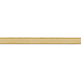14k 5mm Silky Herringbone Chain-WBC-SLK050-20