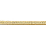 14k 5.5mm Silky Herringbone Chain-WBC-SLK055-30