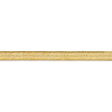 14k 6.5mm Silky Herringbone Chain-WBC-SLK065-20