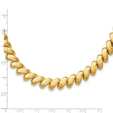 14k Polished San Marco Necklace-WBC-SM16-17