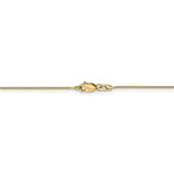 14k .8mm Round Snake Chain-WBC-SNA060-14