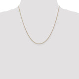 14k .8mm Round Snake Chain-WBC-SNA060-20